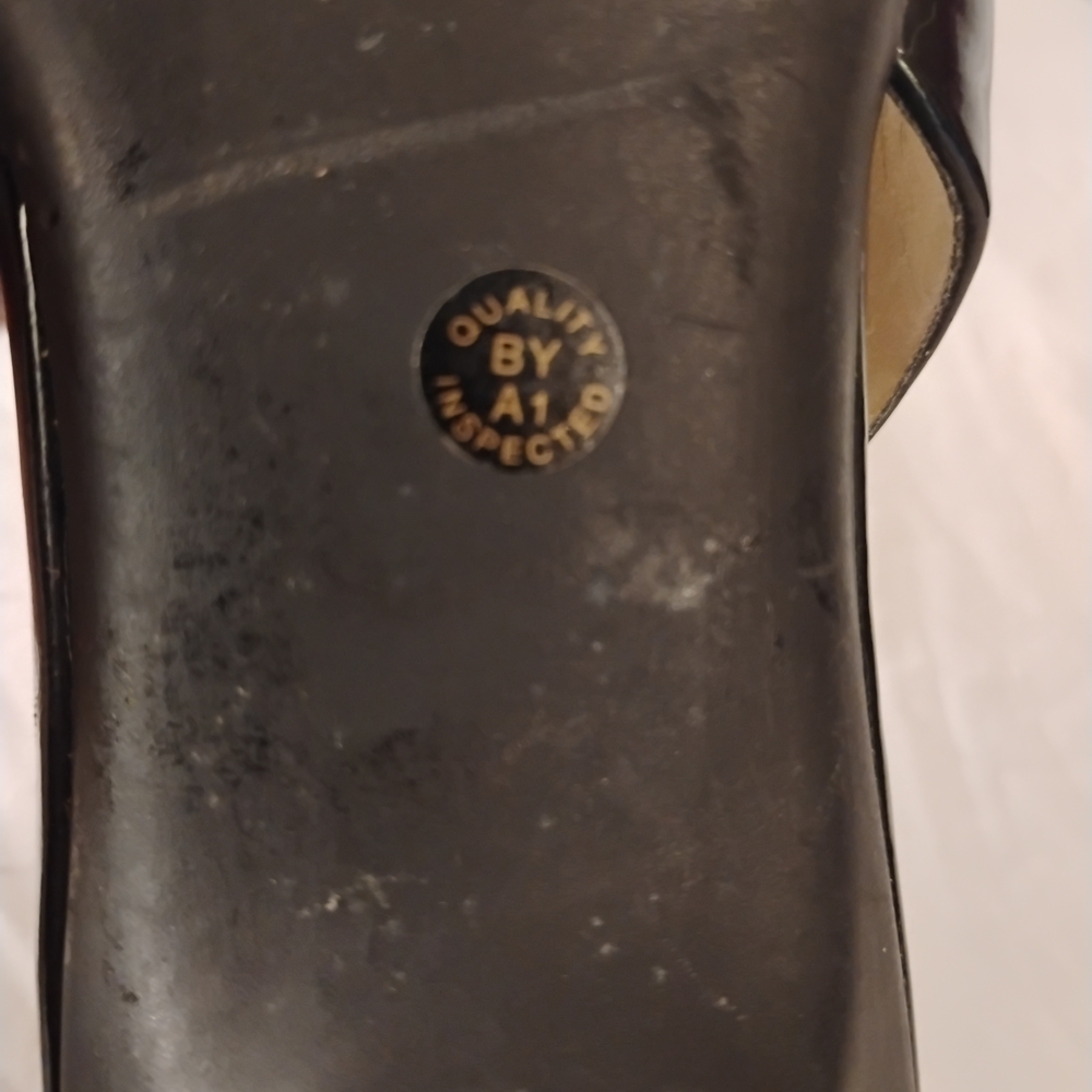 Liz Claiborne Patent Beaded Slingback Shoe - Picture 10 of 10
